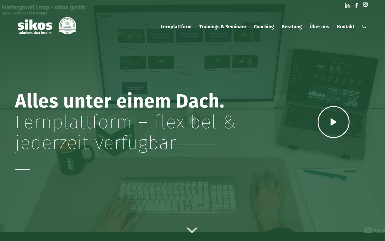 sikos – Desktop-Ansicht