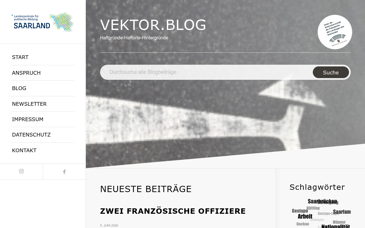 Landeszentrale für politische Bildung Saarland – vektor.blog – Desktop-Ansicht