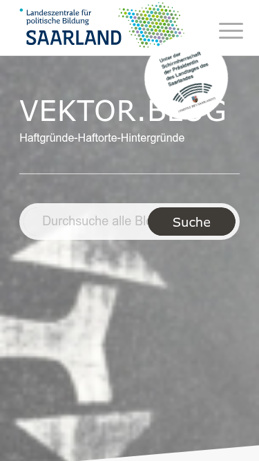 Landeszentrale für politische Bildung Saarland – vektor.blog – Mobile-Ansicht