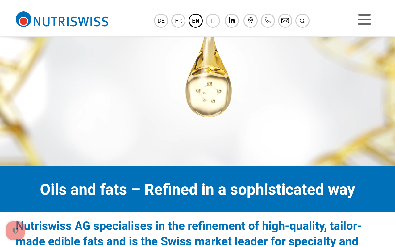 Nutriswiss AG – Desktop-Ansicht